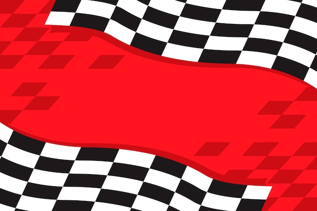 Detail Background Racing Red Nomer 26