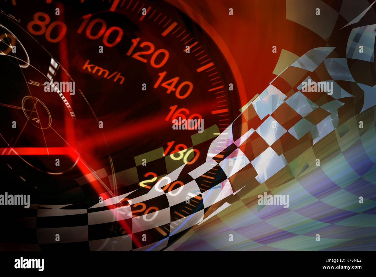 Detail Background Racing Red Nomer 34