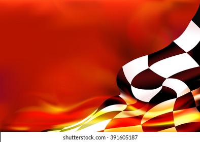 Detail Background Racing Red Nomer 46