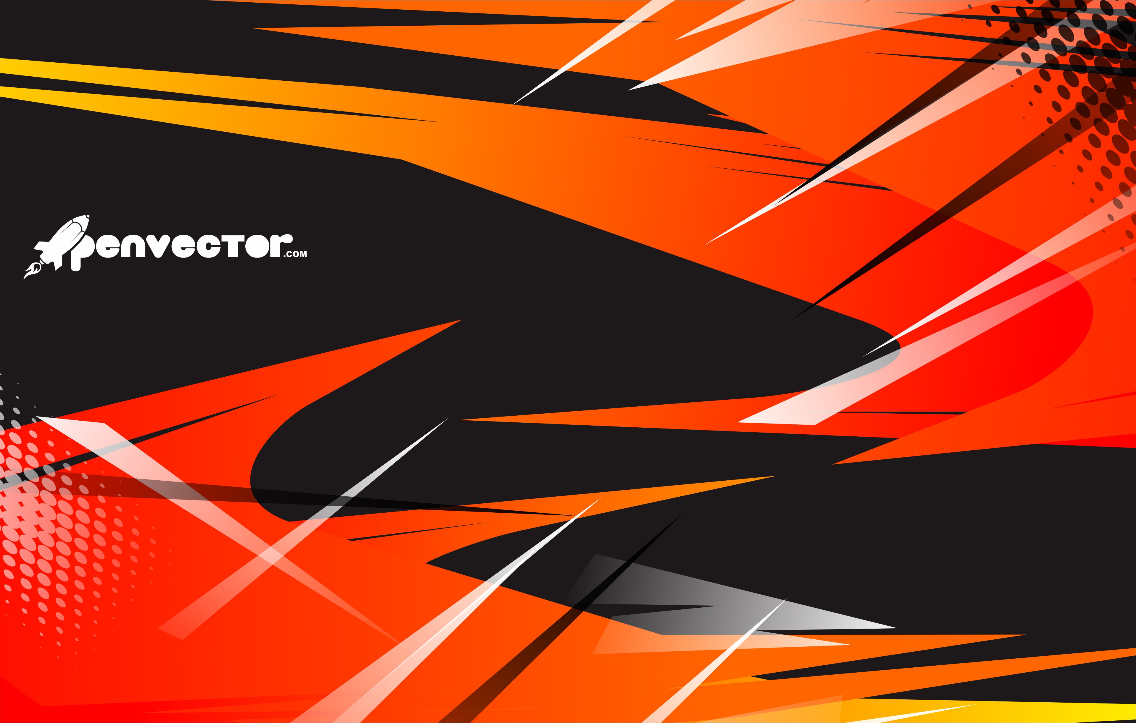 Detail Background Racing Red Nomer 48