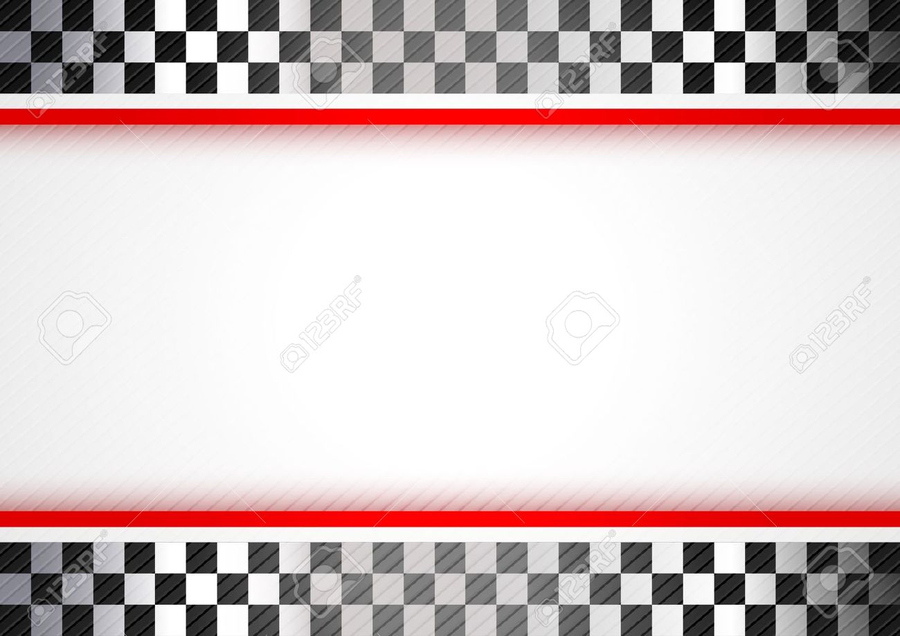 Detail Background Racing Red Nomer 6