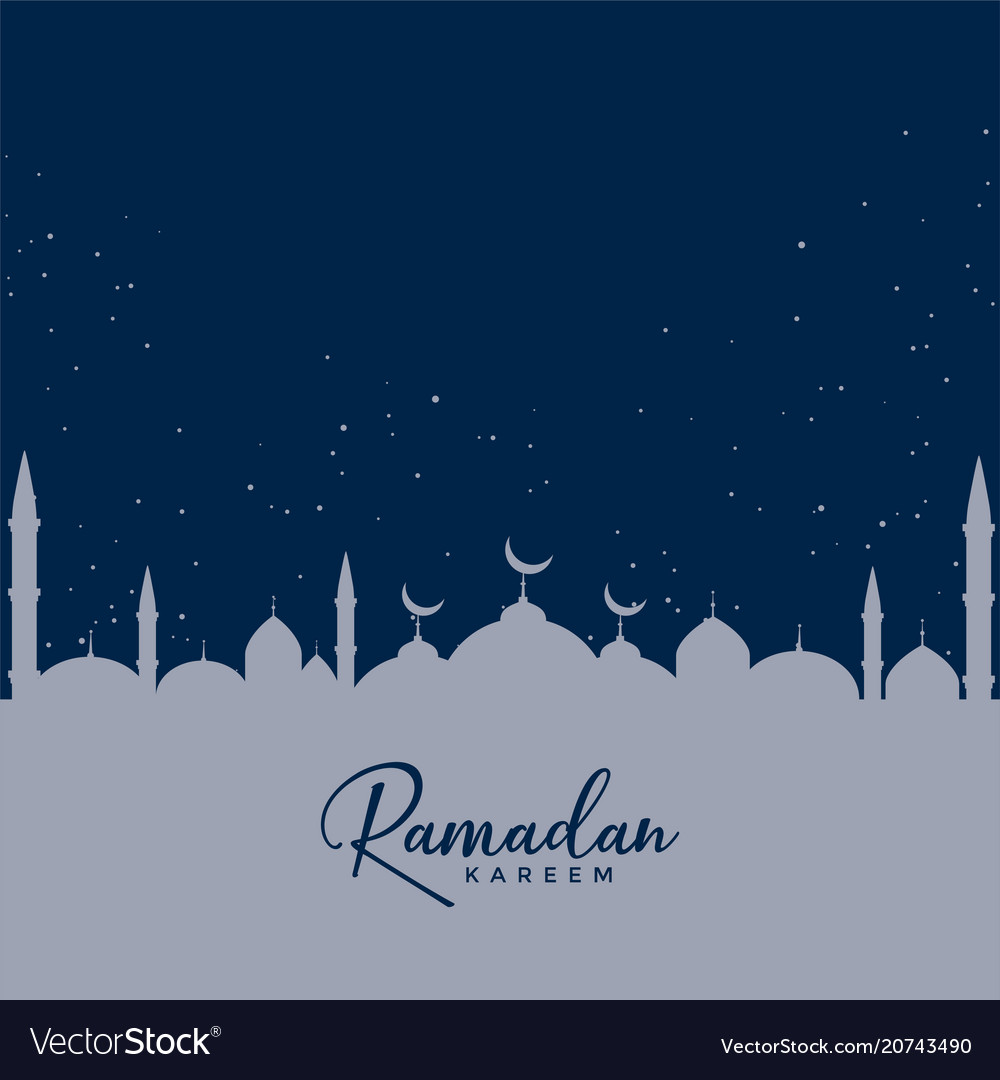 Detail Background Ramadhan Blue Nomer 7