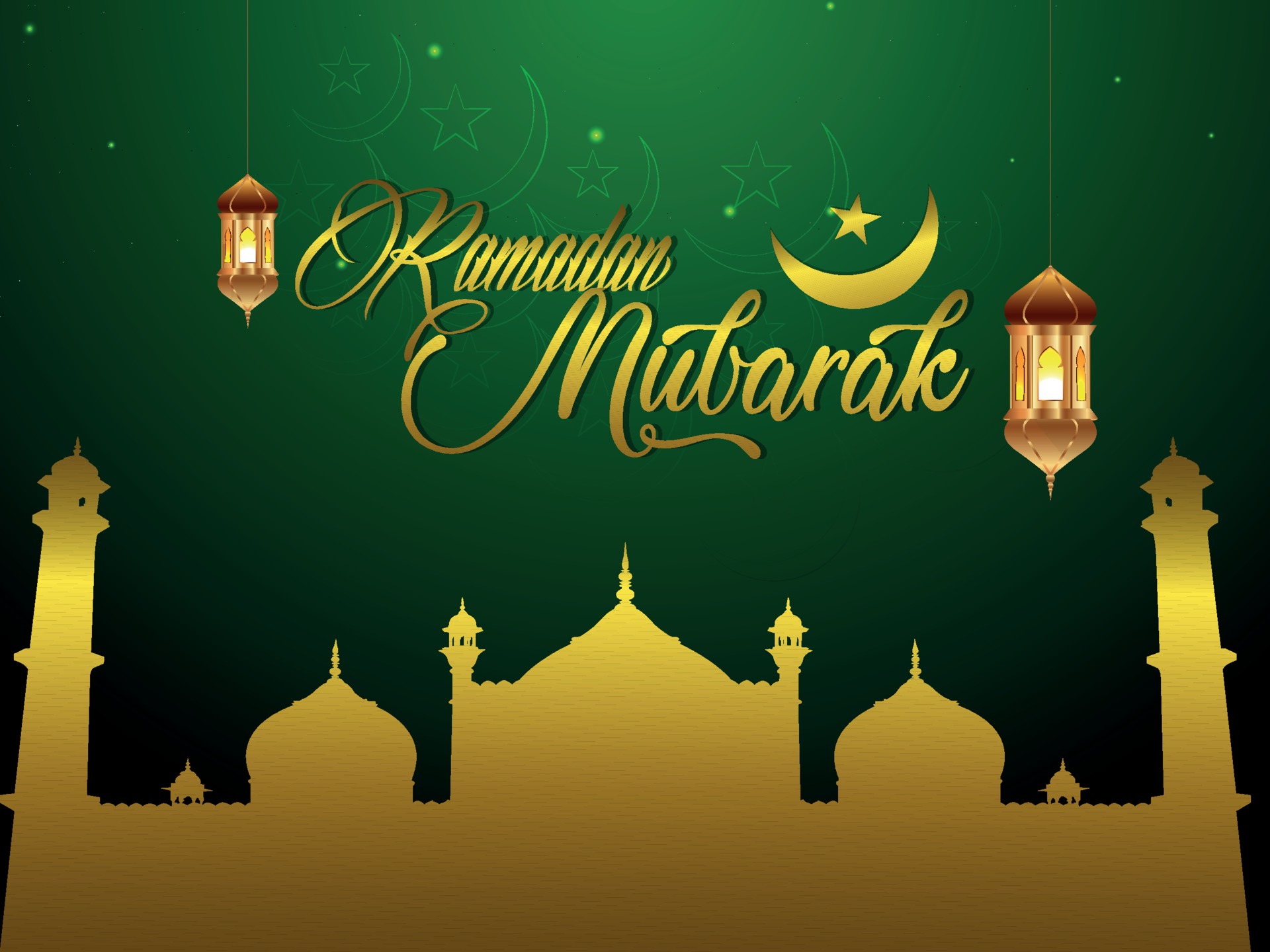 Detail Background Ramadhan Green Nomer 16