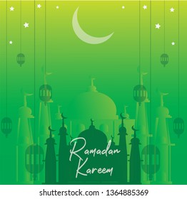 Detail Background Ramadhan Green Nomer 31