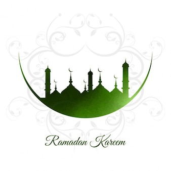 Detail Background Ramadhan Green Nomer 41