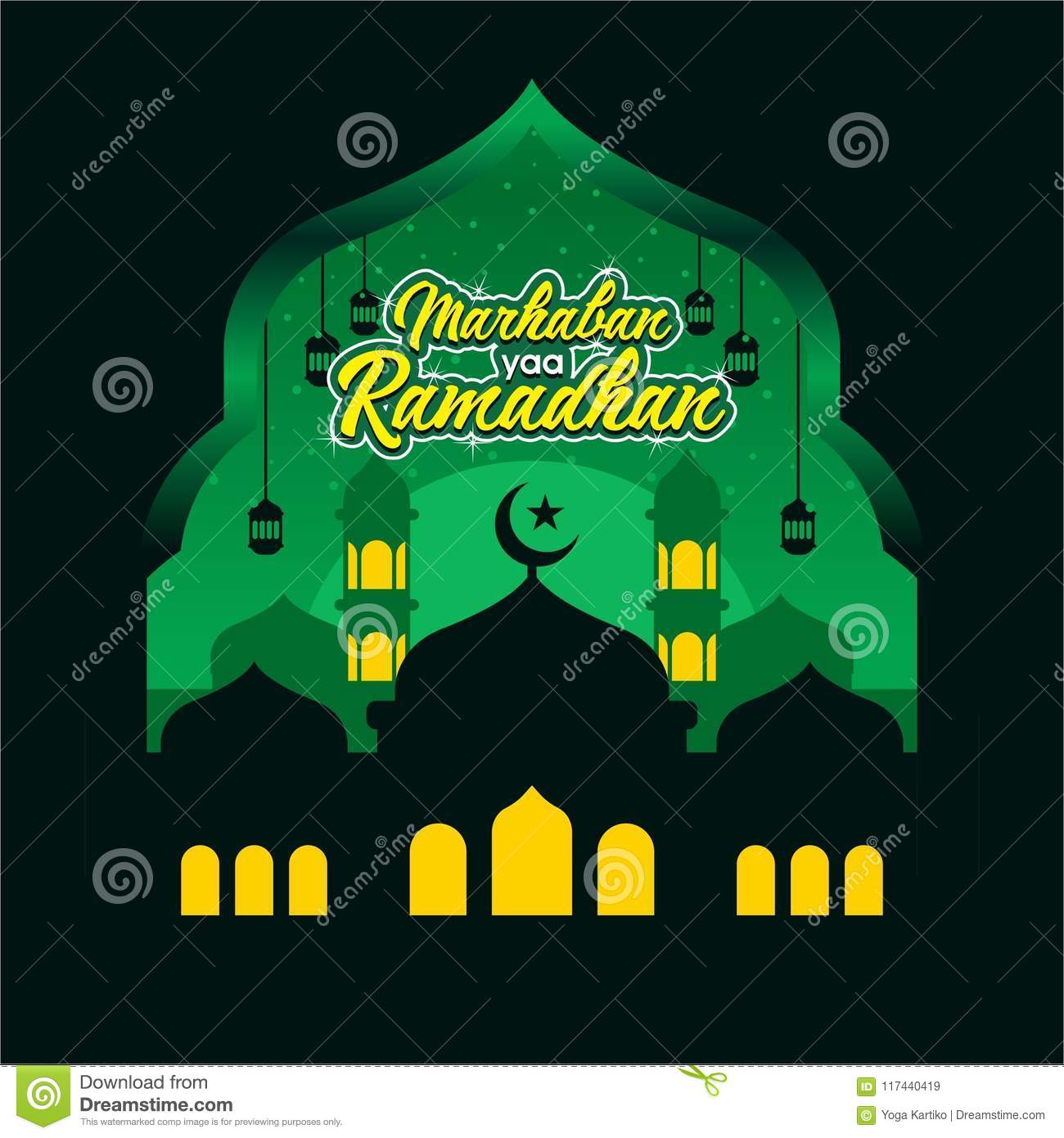 Detail Background Ramadhan Hijau Nomer 56