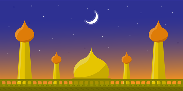 Detail Background Ramadhan Kuning Nomer 13