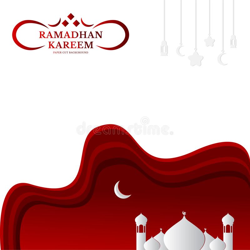Detail Background Ramadhan Merah Nomer 1
