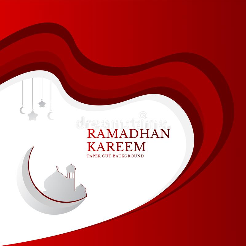 Detail Background Ramadhan Merah Nomer 2