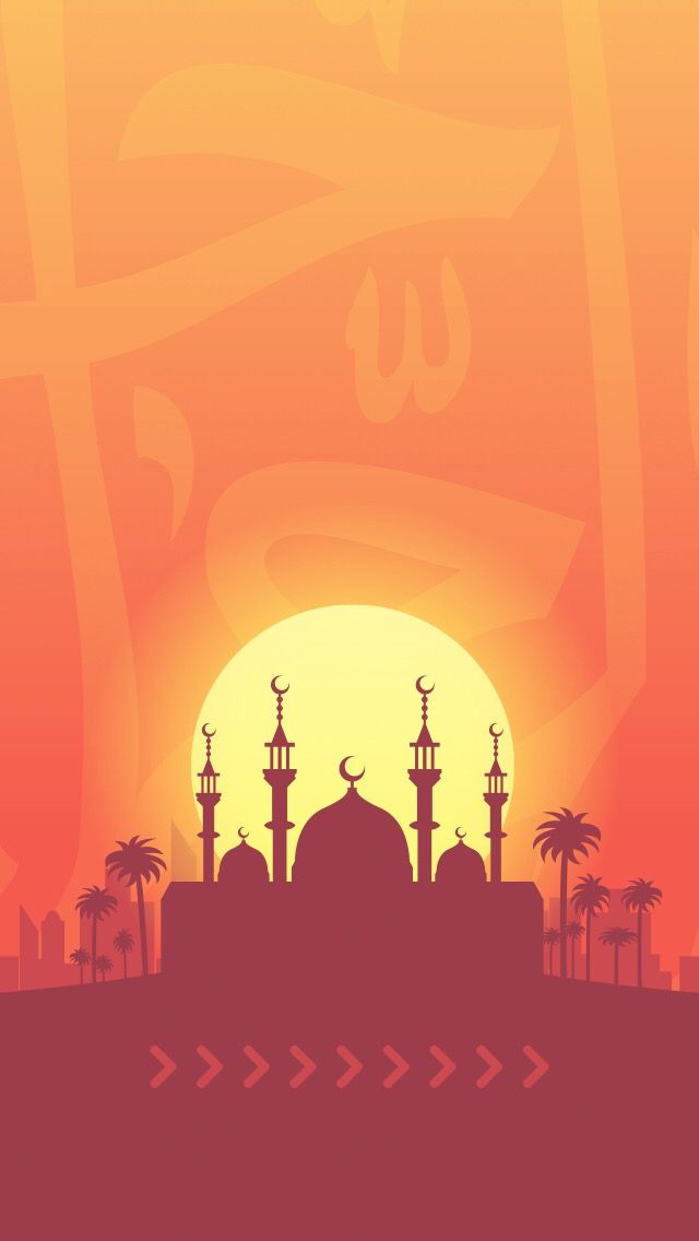 Detail Background Ramadhan Orange Nomer 23