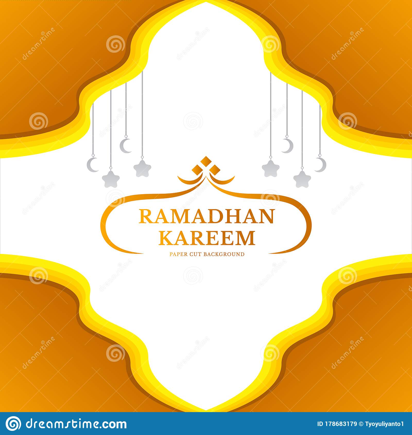 Detail Background Ramadhan Orange Nomer 4