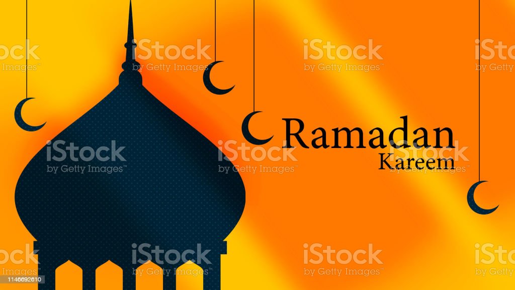 Detail Background Ramadhan Orange Nomer 46