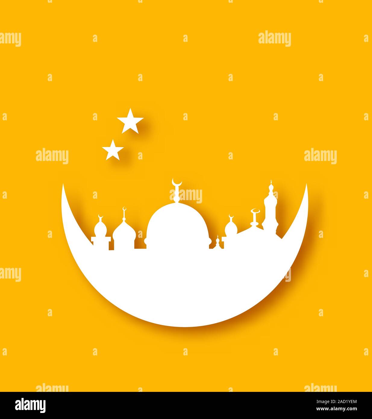 Detail Background Ramadhan Orange Nomer 53