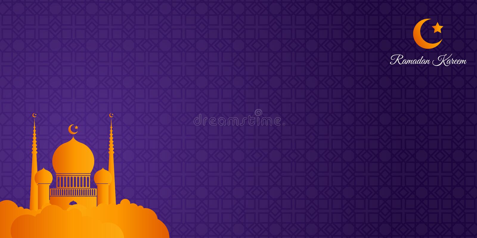 Detail Background Ramadhan Orange Nomer 54