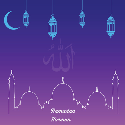 Detail Background Ramadhan Ungu Nomer 23