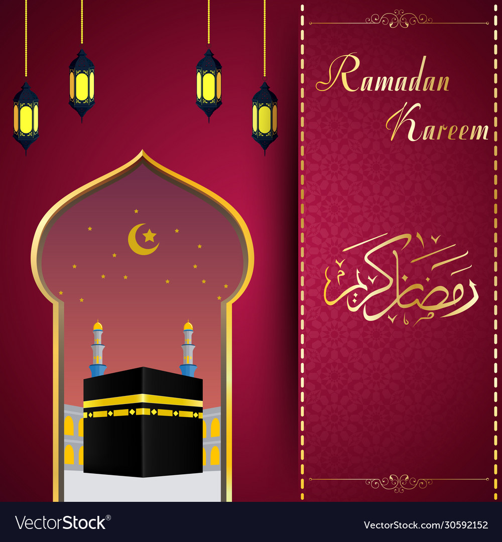 Detail Background Ramadhan Vector Nomer 25