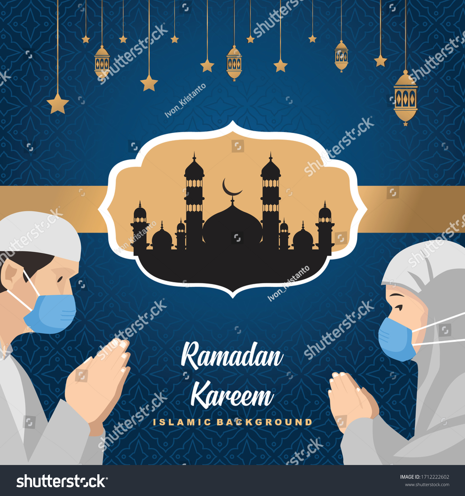 Detail Background Ramadhan Vector Nomer 43