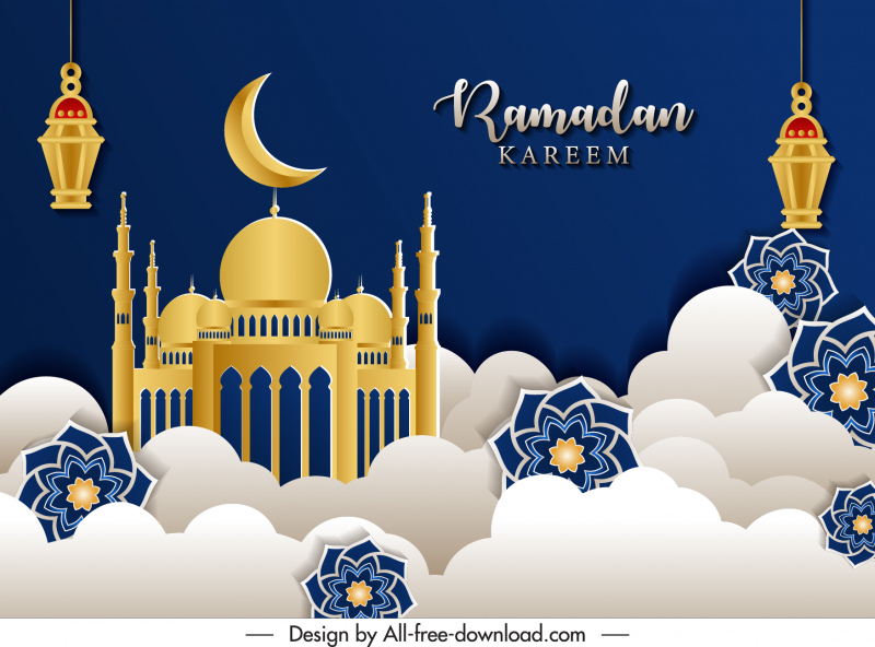 Detail Background Ramadhan Vector Nomer 10