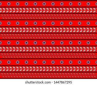Detail Background Red Batik Nomer 16
