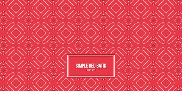 Detail Background Red Batik Nomer 26