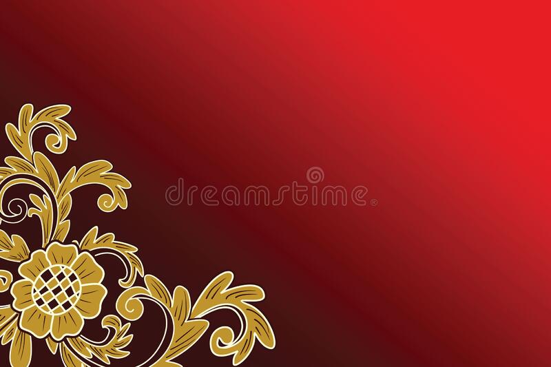 Detail Background Red Batik Nomer 44