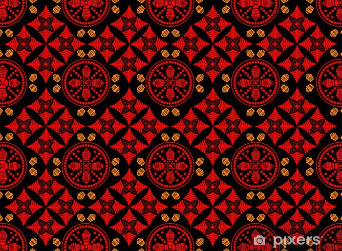 Detail Background Red Batik Nomer 6