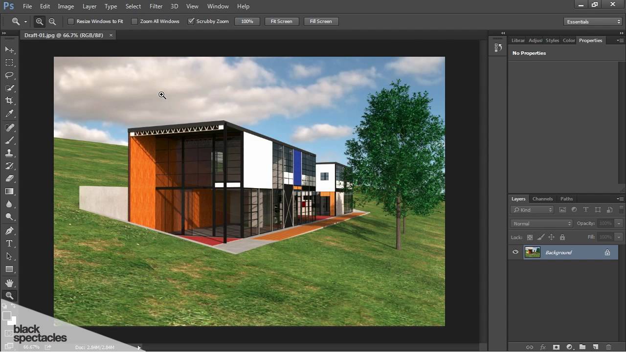 Detail Background Render Sketchup Nomer 43