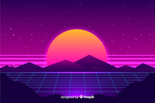 Detail Background Retro Nomer 58