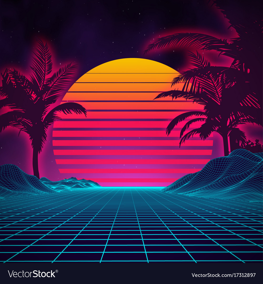 Detail Background Retro Style Nomer 5