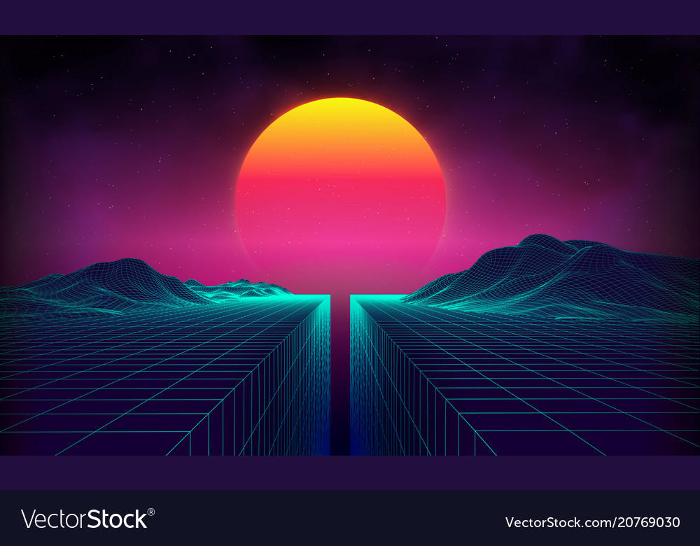Detail Background Retro Style Nomer 40