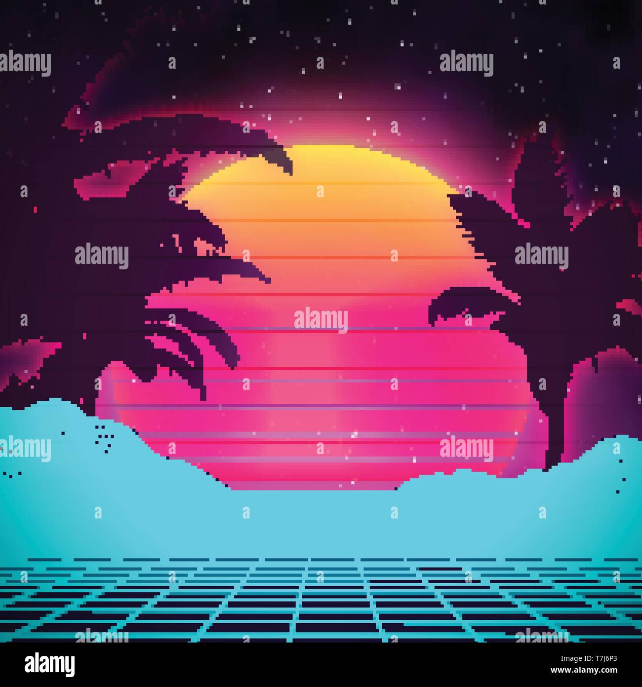 Detail Background Retro Style Nomer 46