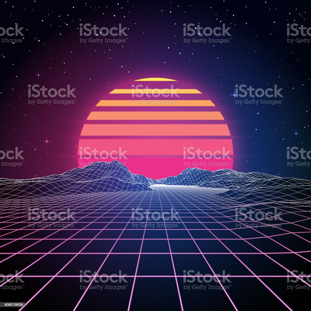 Detail Background Retro Style Nomer 48