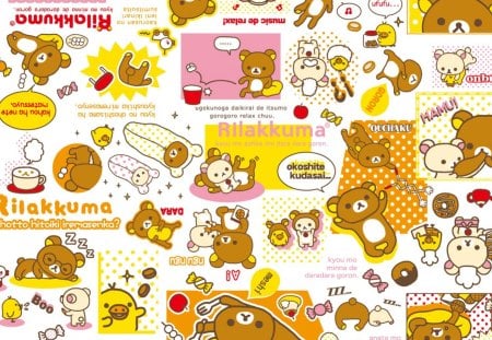 Detail Background Rilakkuma Nomer 58