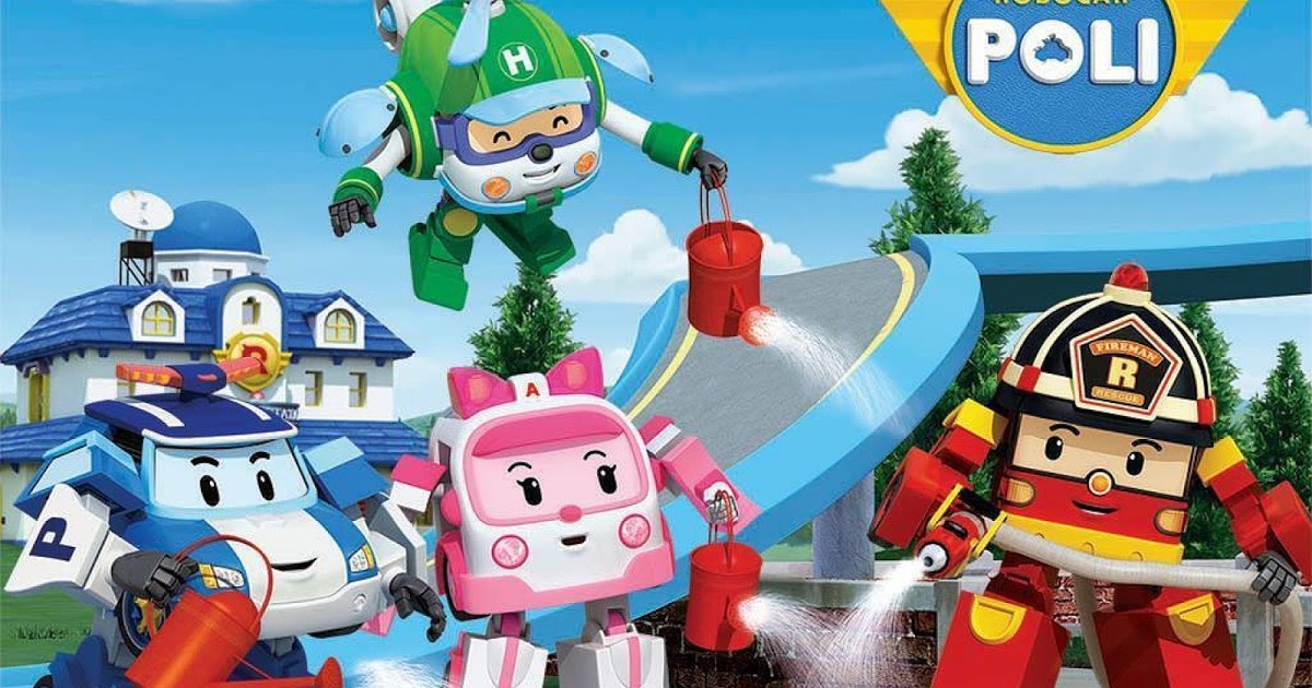 Detail Background Robocar Poli Nomer 17