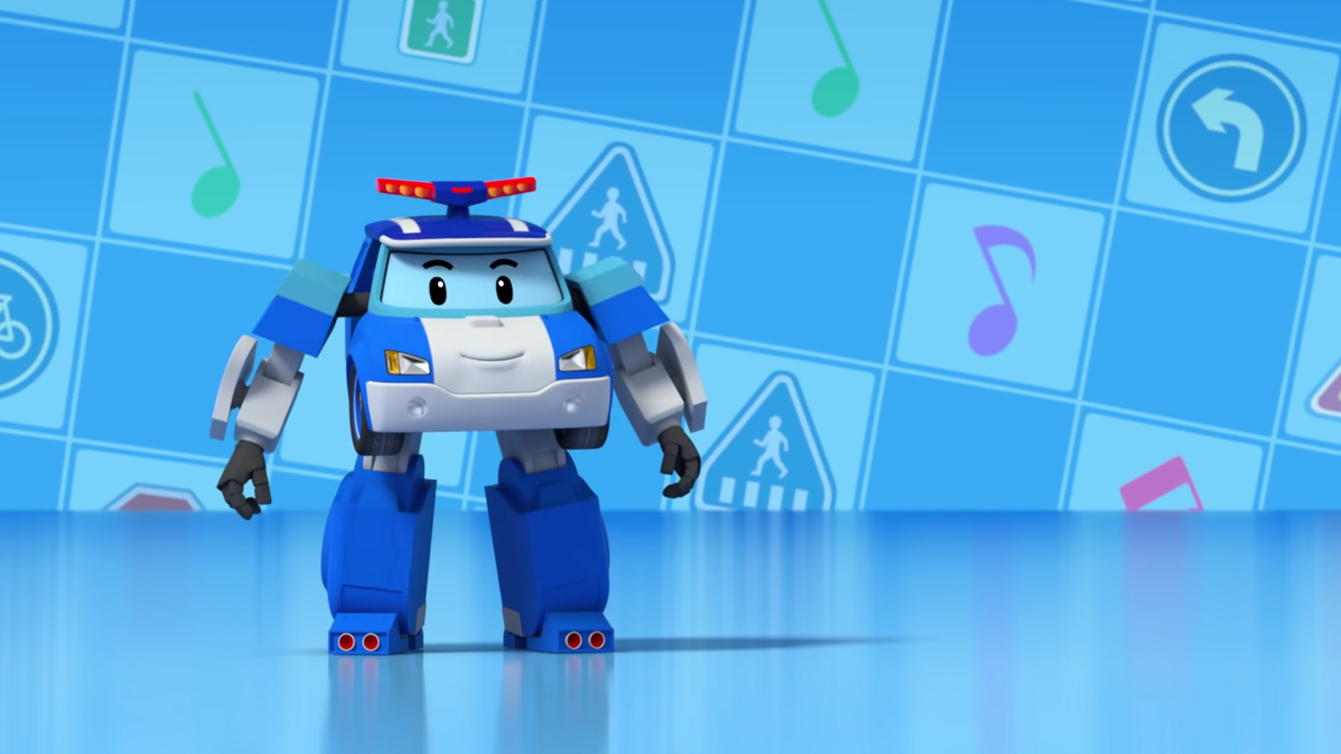 Detail Background Robocar Poli Nomer 32