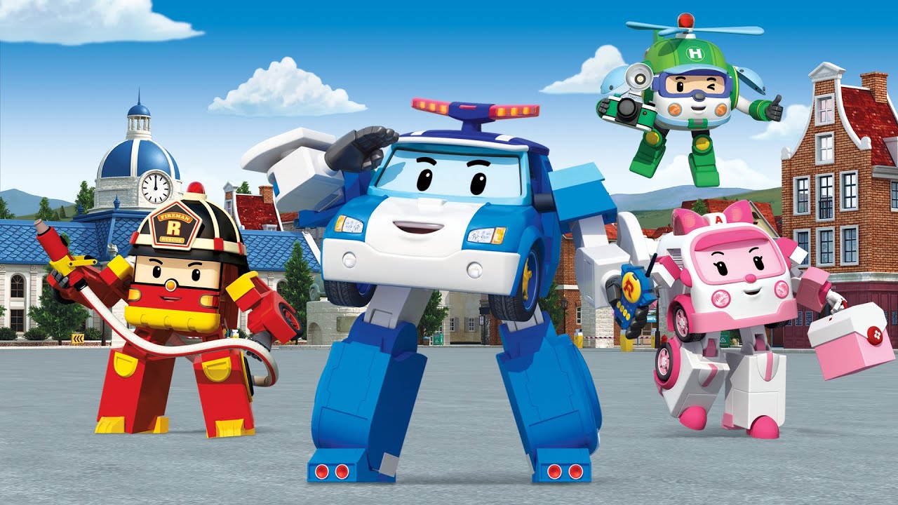 Detail Background Robocar Poli Nomer 7