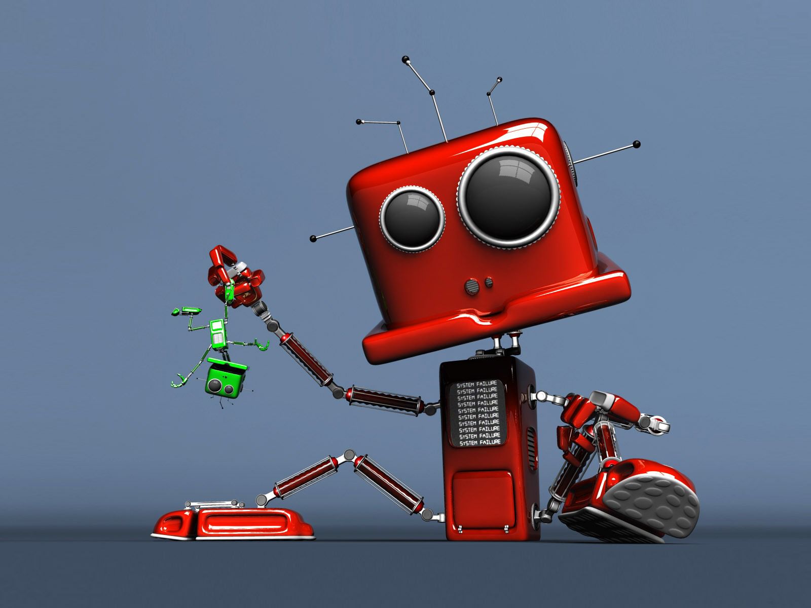 Detail Background Robot Hd Nomer 42