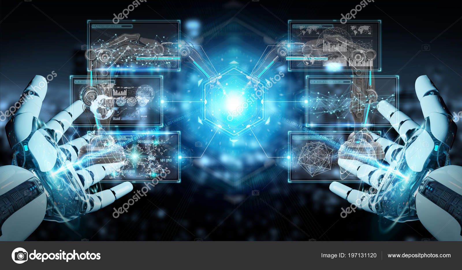 Detail Background Robotics Nomer 21