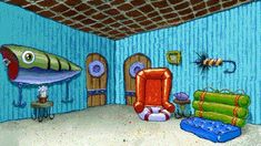 Background Rumah Spongebob - KibrisPDR