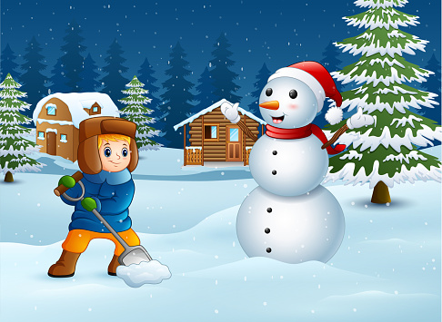 Detail Background Salju Kartun Nomer 12