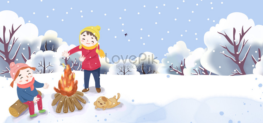 Detail Background Salju Kartun Nomer 33