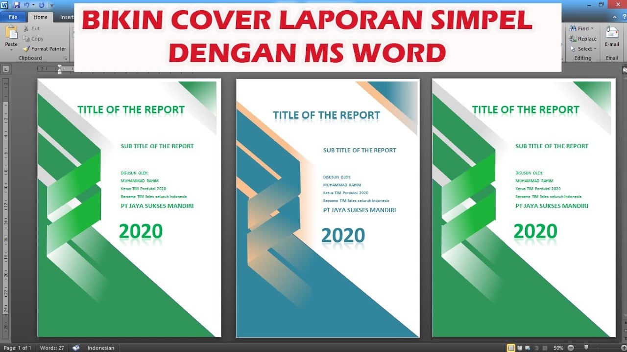 Detail Background Sampul Laporan Nomer 32