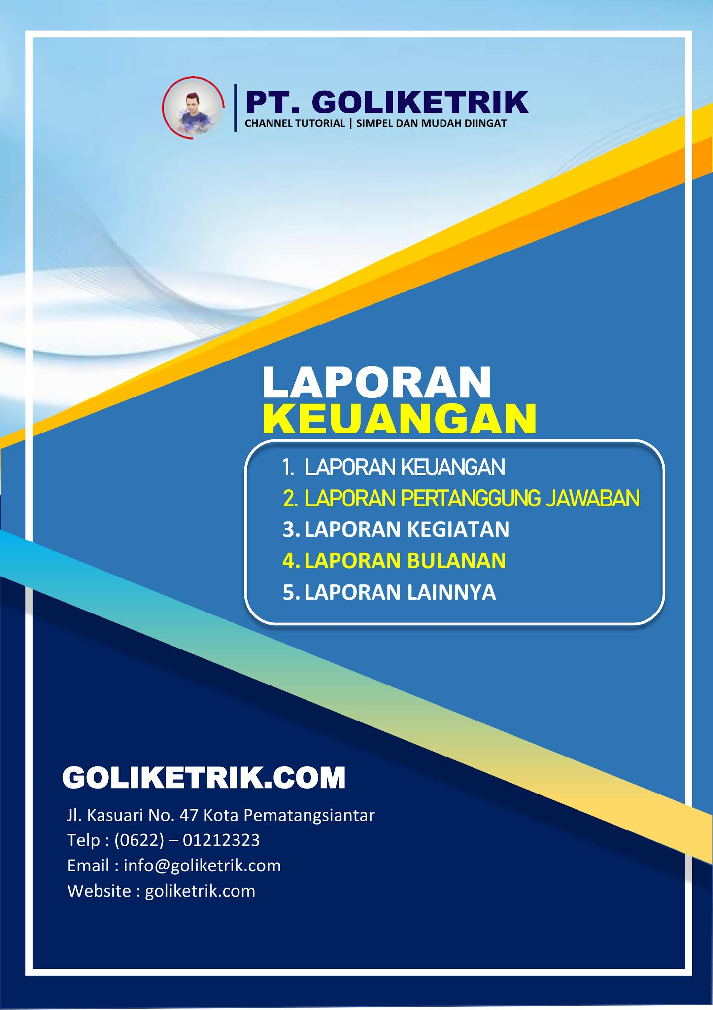 Detail background sampul laporan koleksi nomer 49