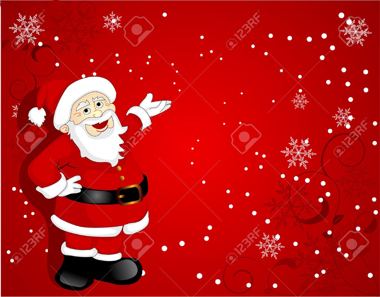 Detail Background Santa Claus Nomer 24