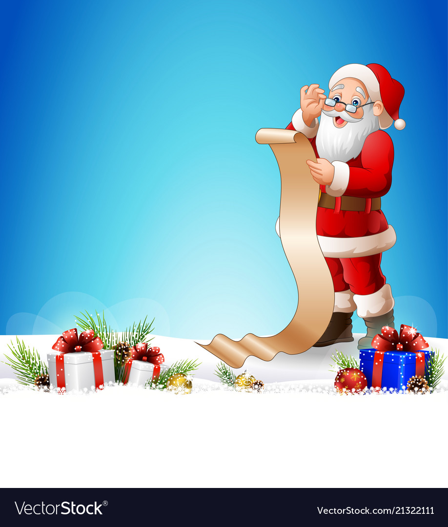 Detail Background Santa Claus Nomer 4