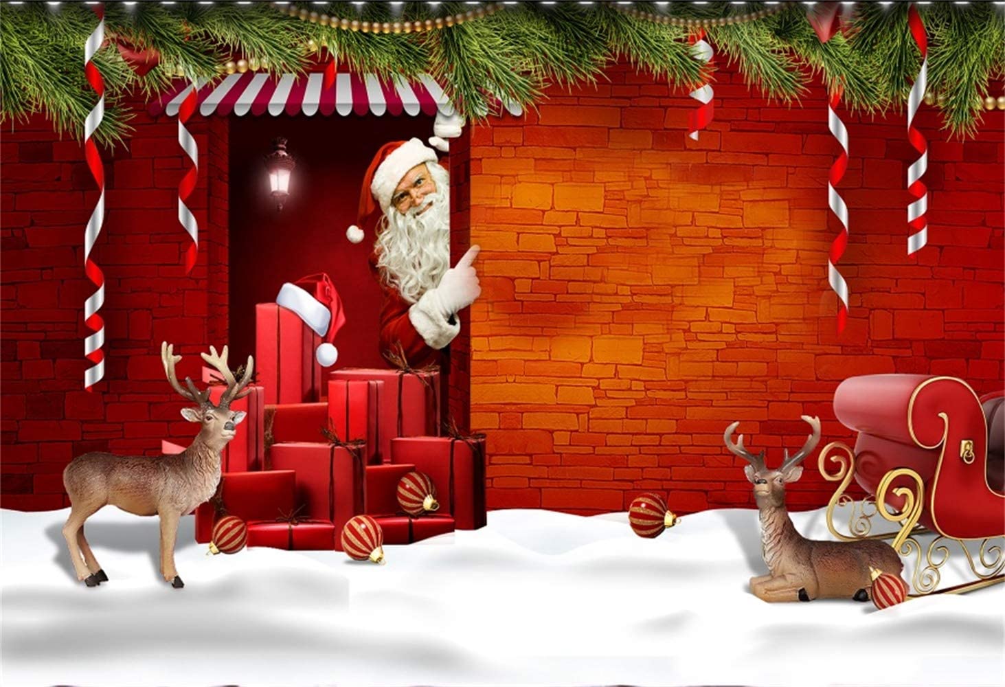 Detail Background Santa Claus Nomer 38