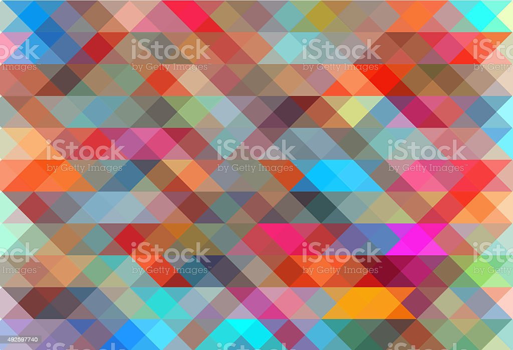 Detail Background Segitiga Warna Warni Nomer 50