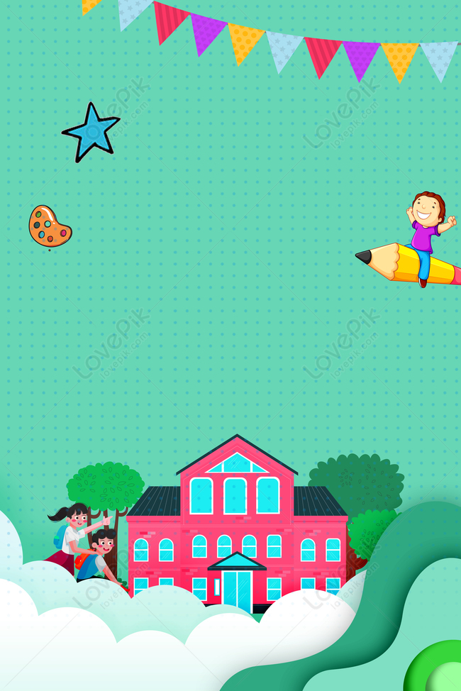Detail Background Sekolah Tk Nomer 11