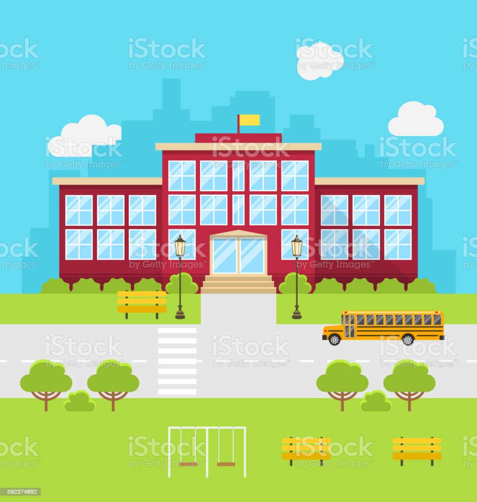 Detail Background Sekolah Vector Nomer 24