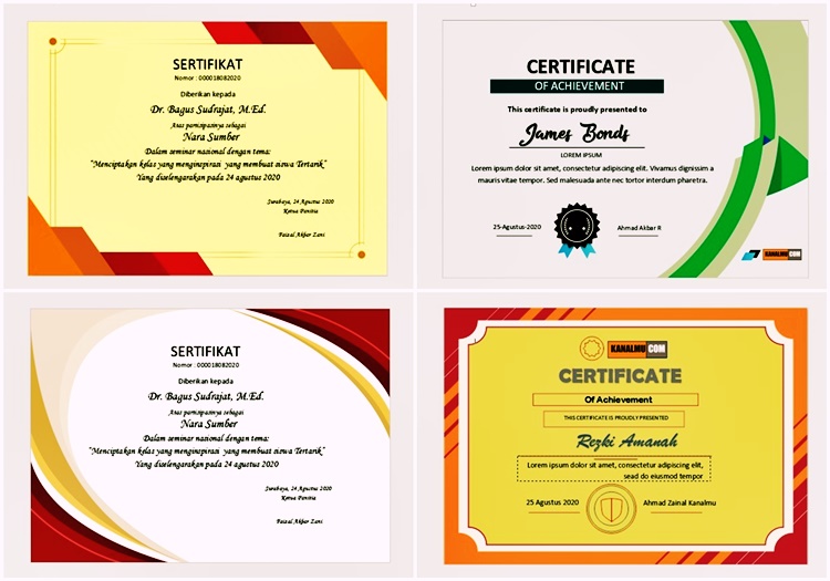 Detail Background Sertifikat Keren Kosong Nomer 23
